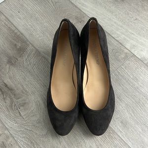 Ivanka Trump suede heels